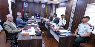 प्रधानमन्त्रीसहितको उपस्थितिमा सुरक्षा परिषद्को बैठक  बस्दै