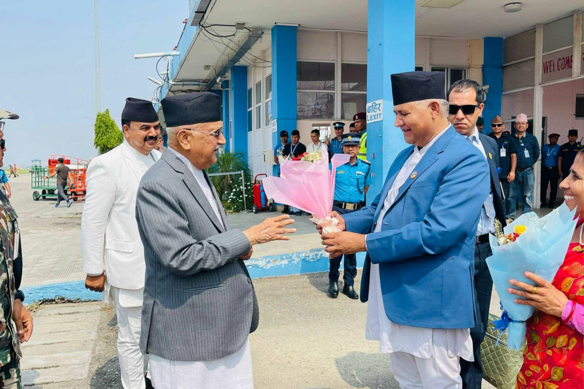आज  प्रधानमन्त्री ओली  लुम्बिनीमा 