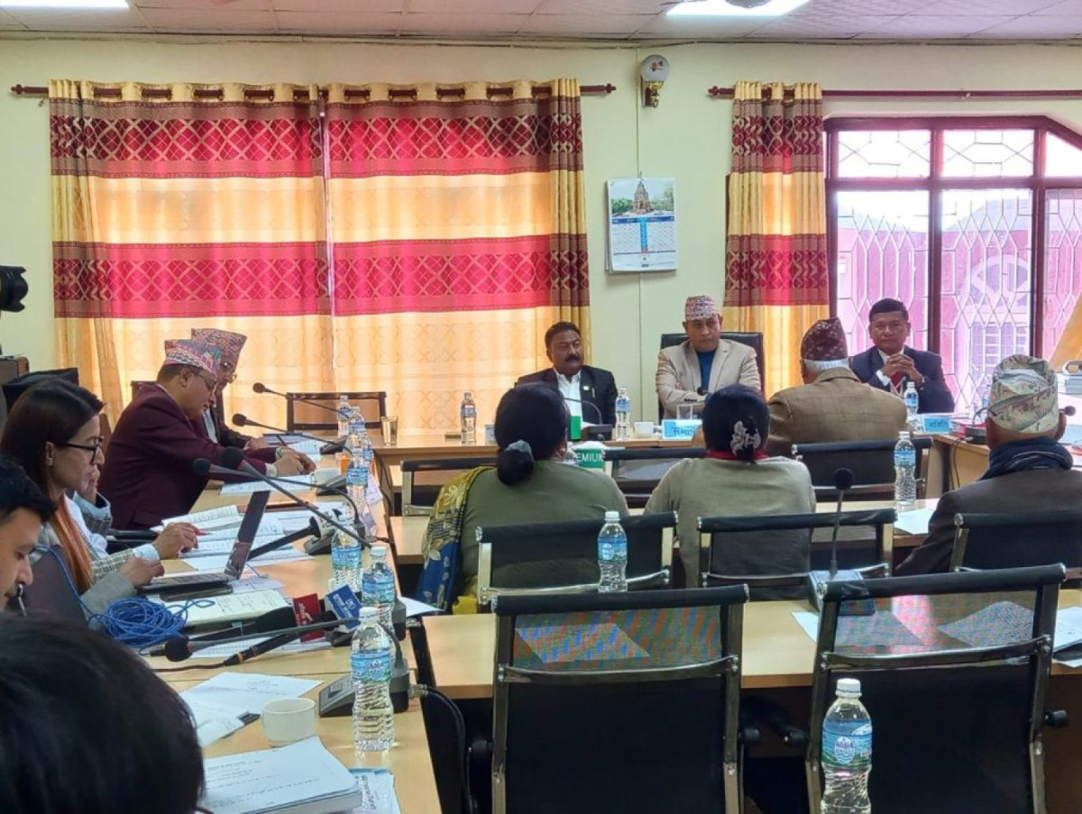  संसदीय  सुशासन समितिले निजामती सेवा विधेयक पारित गर्दै