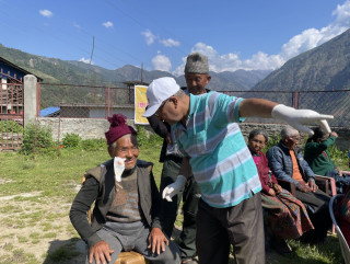 ८८ वर्षीय रामबहादुर गुरुङले एक दशकपछि संसार देखे
