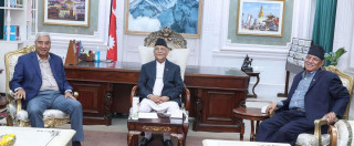 तीन दलका शीर्ष नेताहरूको बैठक आज बस्दै 