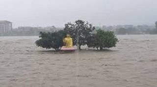 अविरल वर्षाका कारण त्रिशूली नदी आसपास उच्च सतर्कता अपनाउन गण्डकी गाउँपलिकाको  अनुरोध