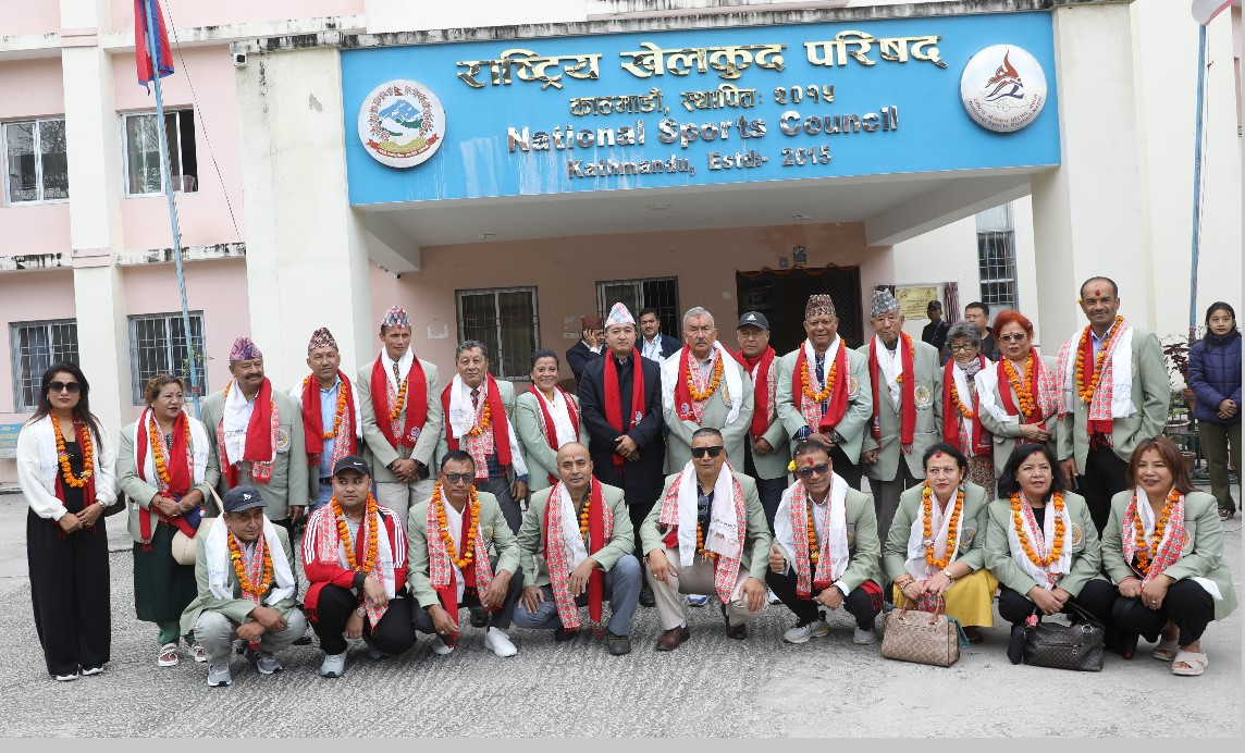भेट्रान एथलेटिक्स टोली भारत प्रस्थान