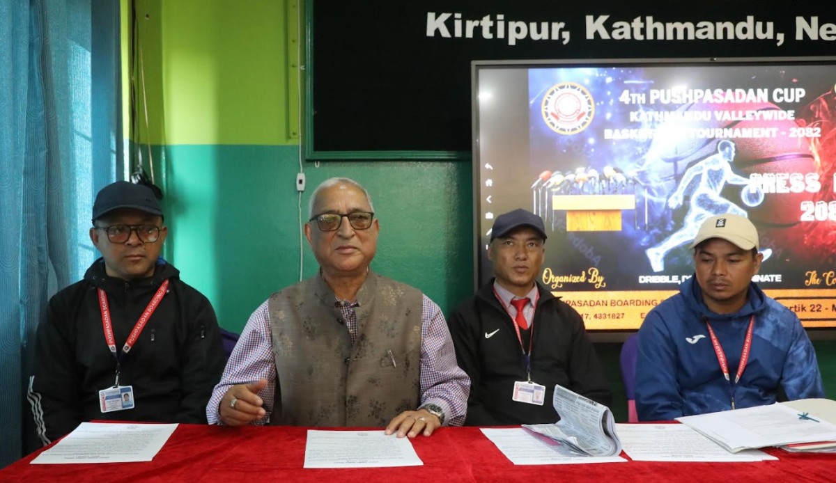 पुष्पसदन कप बास्केटबल शनिबारदेखि