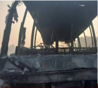 भारतमा बसमा आगो लाग्दा ज्यान गुमाउने महिला गुल्मीकी, दुई जनाको सनाखत हुन सकेन
