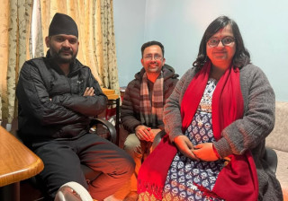 रास्वपा काठमाडौं–१ की उम्मेदवार रन्जु दर्शनाको बालेन शाहसँग भेटवार्ता, के के भयाे कुरा