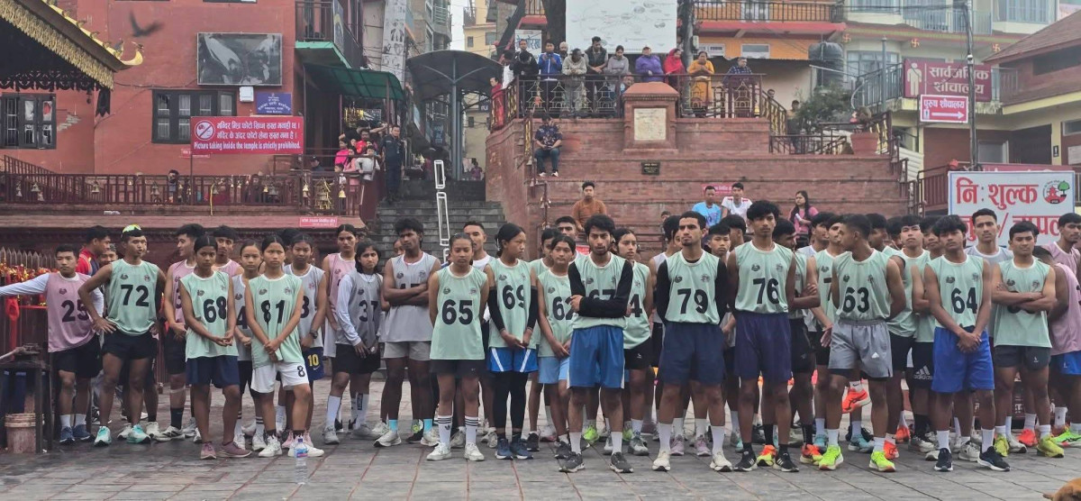 मनकामनादेखि गोरखा दरबारसम्म गण्डकी प्रदेशस्तरीय म्याराथन सुरु