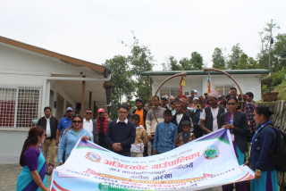 अजिरकोटमा झाँकीसहित पालिका  परिक्रमा, विविध सांस्कृतिक कार्यक्रम भव्य रूपमा सम्पन्न