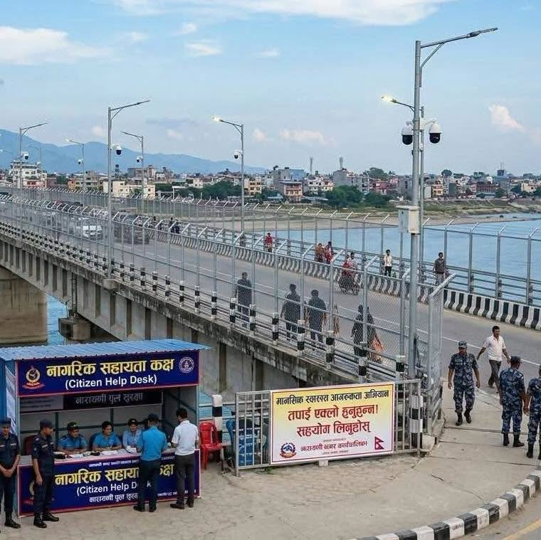 नारायणी पुलमा बढ्दो घटनाप्रति चासो, सुरक्षा सुदृढ गर्न आज दुवै नगर प्रमुखलाई ज्ञापनपत्र बुझाइँदै
