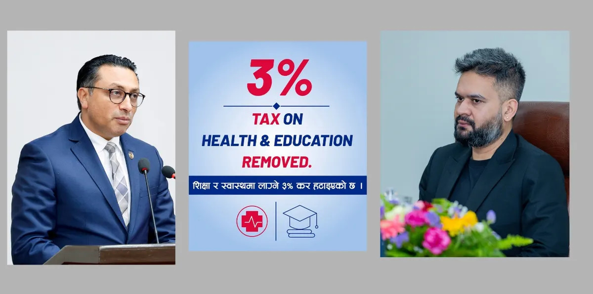 जनदबाबपछि शिक्षा–स्वास्थ्यको ३ % कर फिर्ता, प्रधानमन्त्रीको फेसबुक घोषणाले कानुनी प्रक्रियामाथि प्रश्न