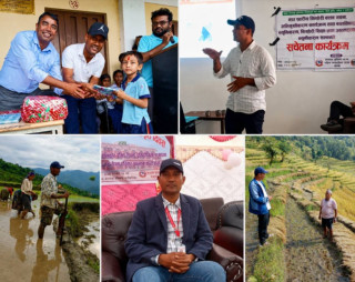 २२ वर्षदेखि गाउँमै रहेर जनसेवामा सक्रिय जितबहादुर नेपाली, गाउँ बचाउने अभियानमा निरन्तर